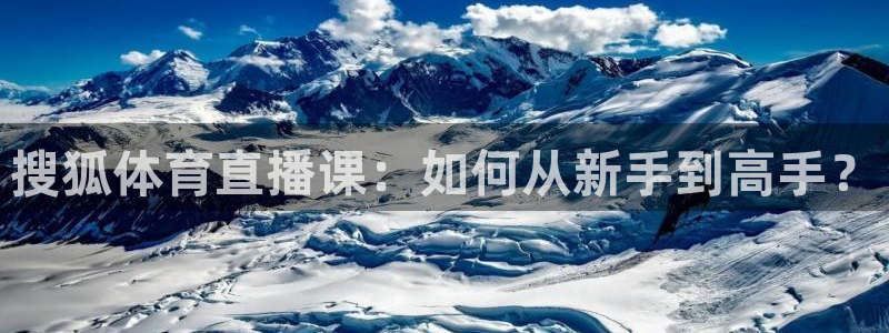 蓝鲸体育直播：搜狐体育直播课：如何从新手到高手？